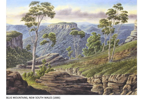 BLUE MOUNTAINS, NEW SOUTH WALES (1886)