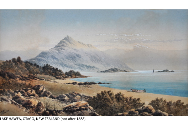 LAKE HAWEA, OTAGO, NEW ZEALAND (not after 1888)